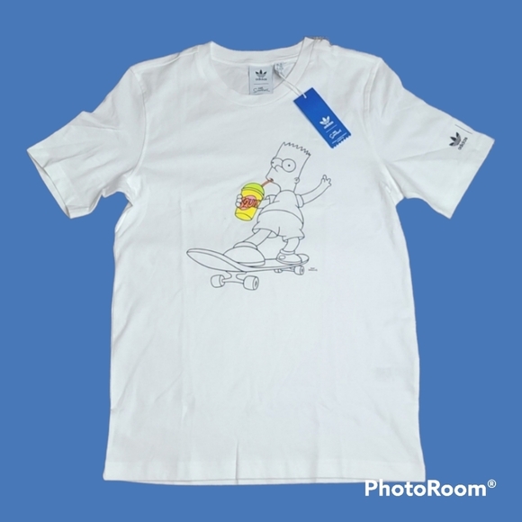 adidas Other - The Simpsons Adidas Bart Skatebording T-shirt